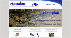 Desktop Screenshot of championfitness.com